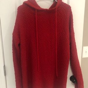 New boutique soft red hoodie